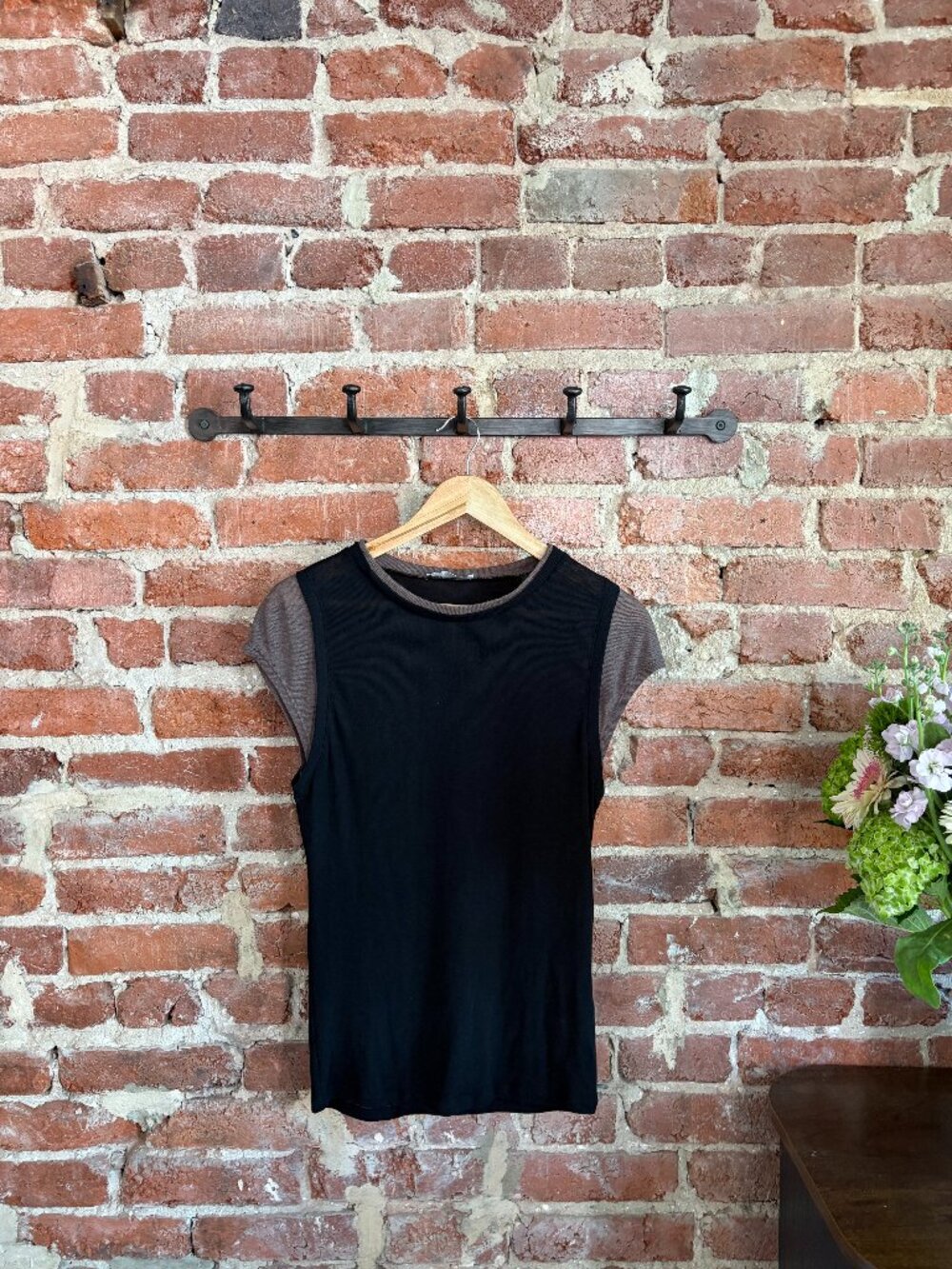Zara Layered-Look Top